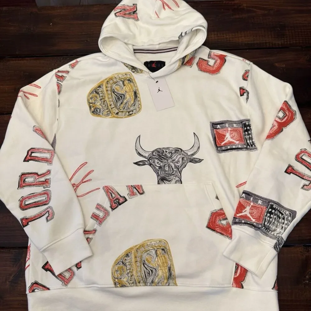 Air Jordan Brooklyn AOP Pullover Hoodie
